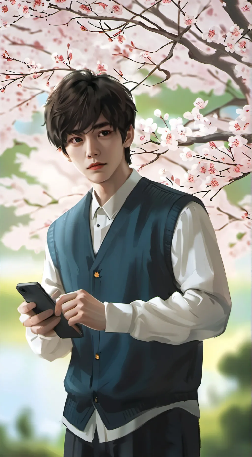 ai character: Lukas background