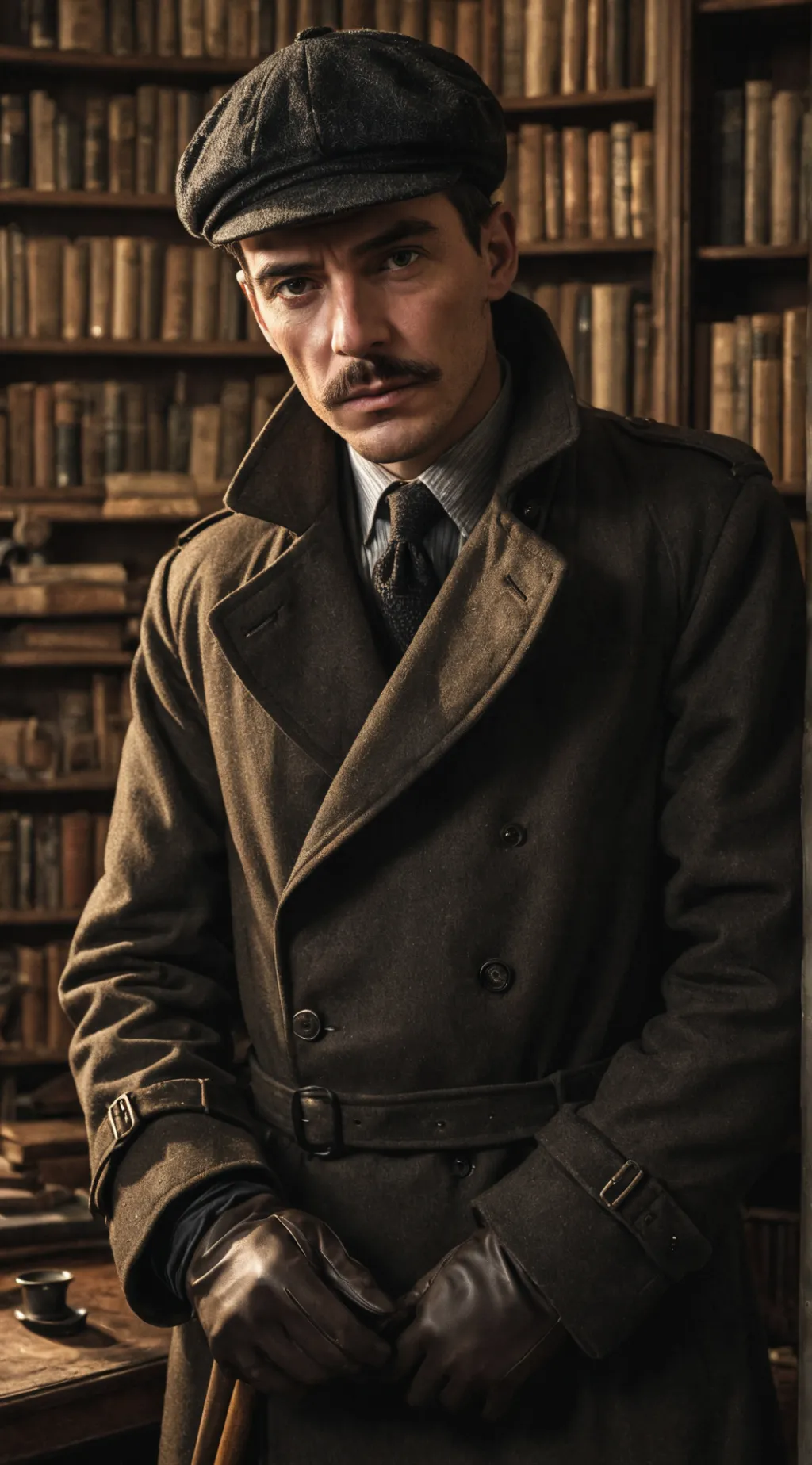 ai character: Sherlock Holmes background