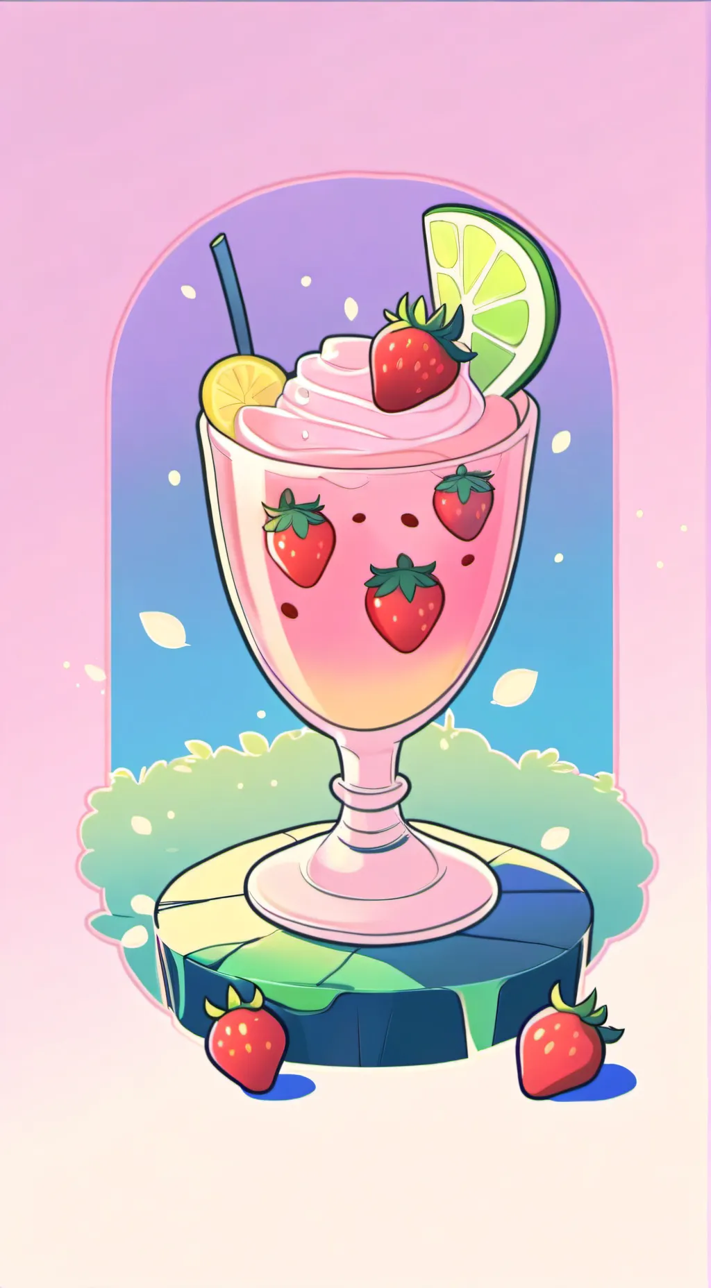 ai character: Sprout background
