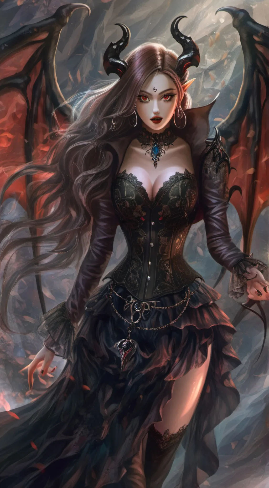 ai character: Vessa background