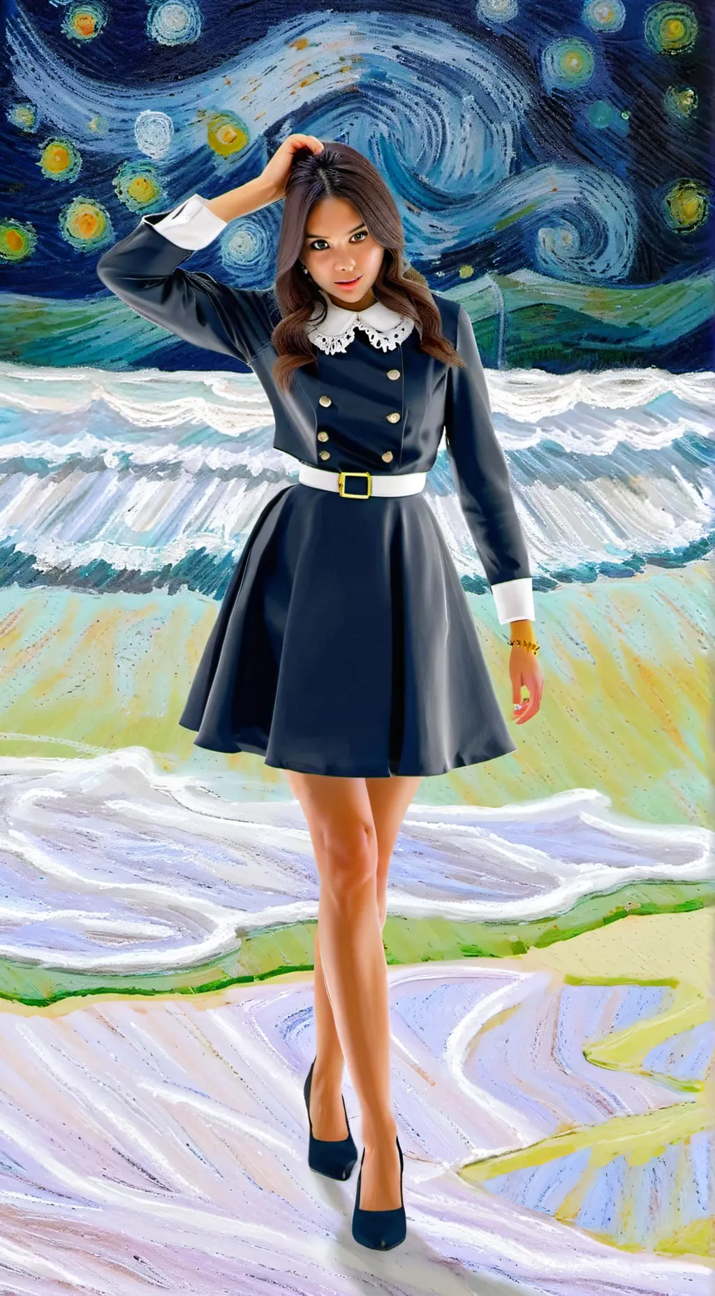 ai character: Mia background