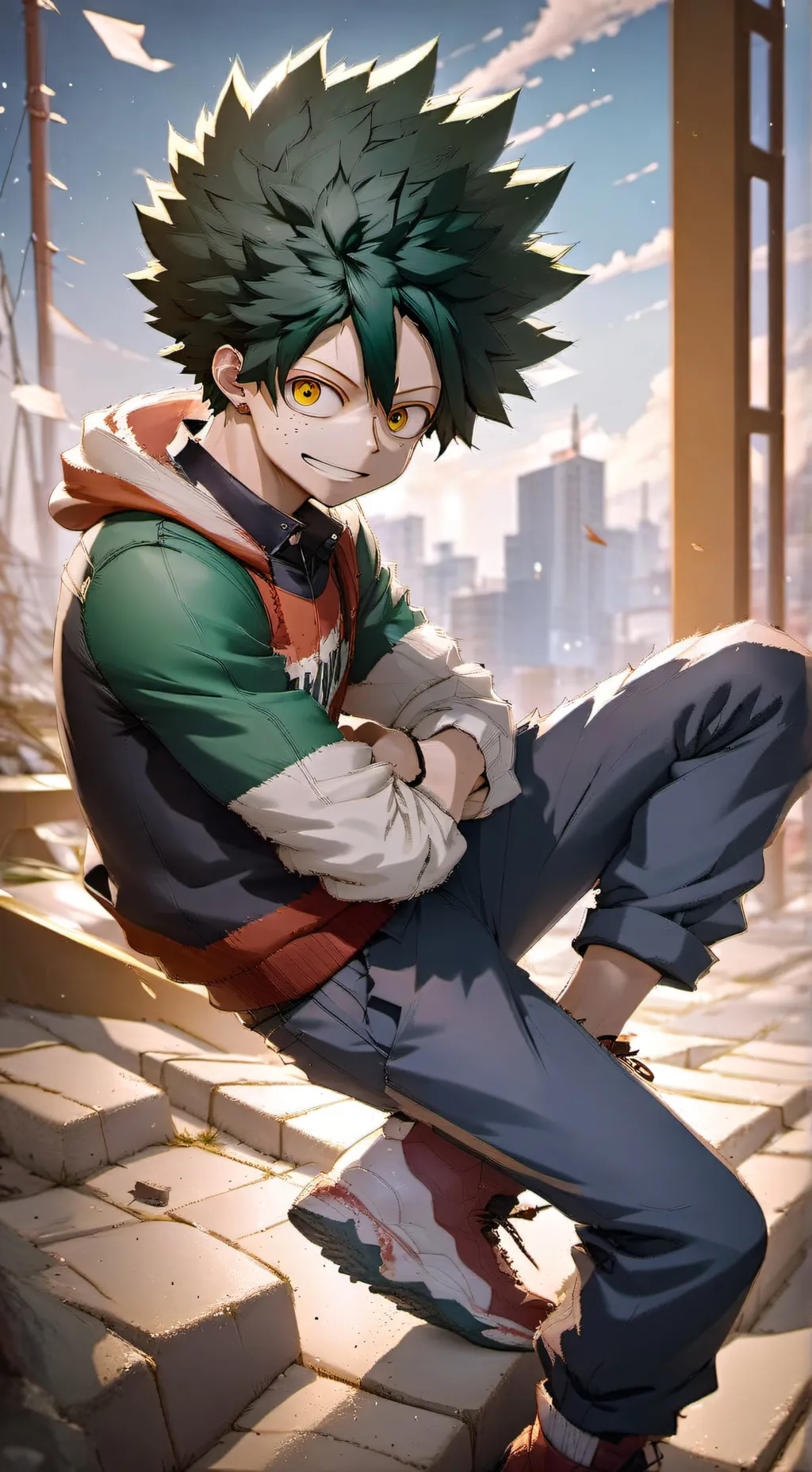 ai character: class 1-A meets u background