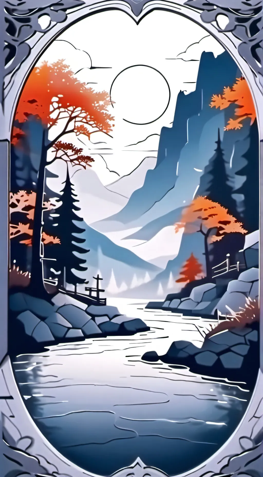 ai character: Kanade sports au background