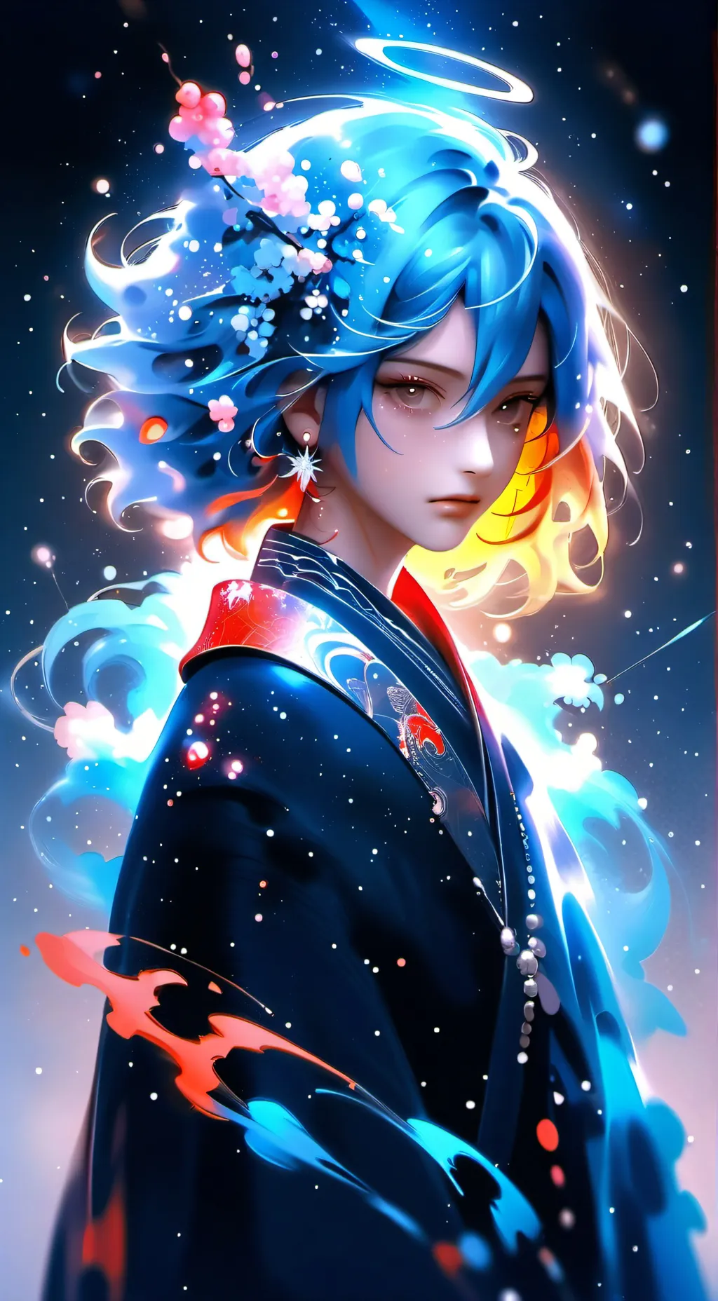 ai character: Dogday& smile background