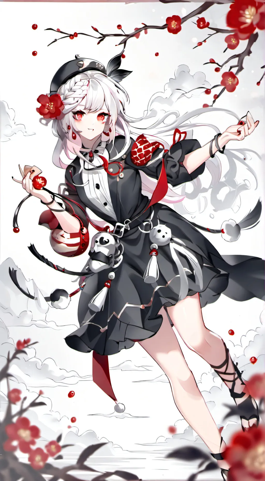 ai character: соня background