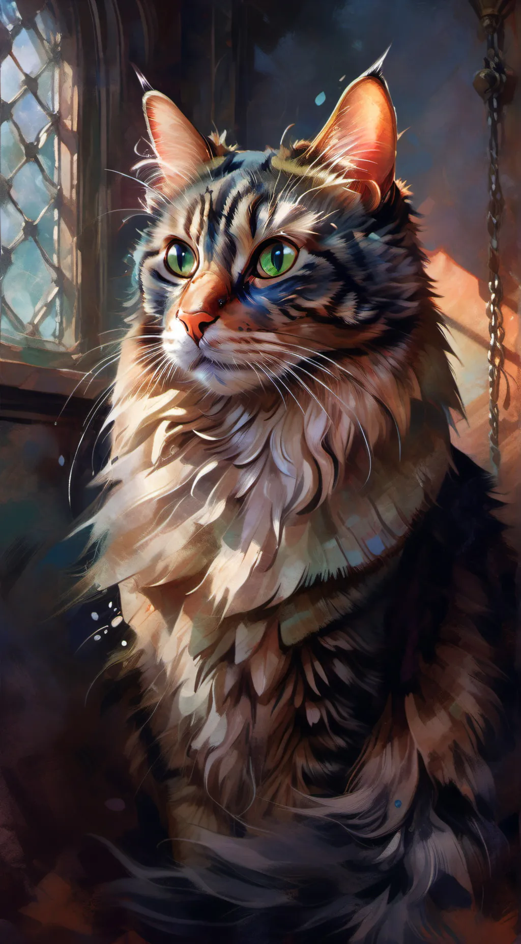 ai character: Whiskers background