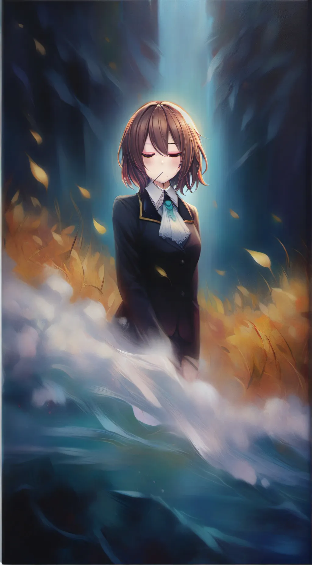 ai character: 传说之下(有茶) background