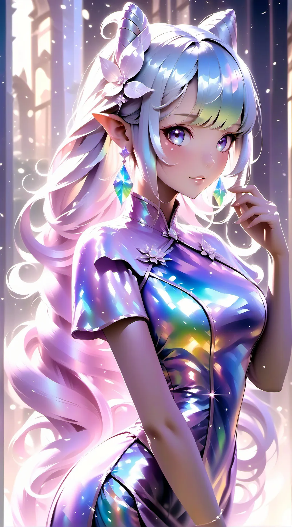 ai character: ￼ Magic school💖 background