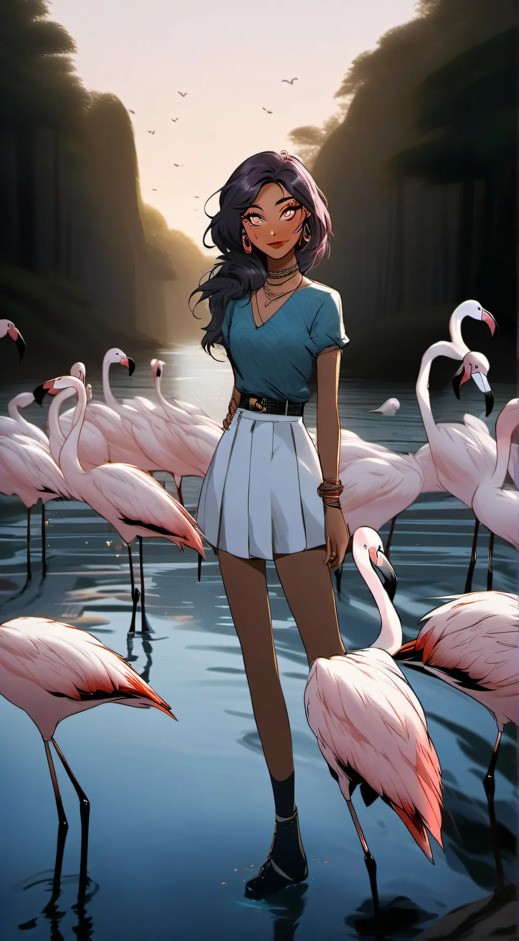 ai character: Your bestie background