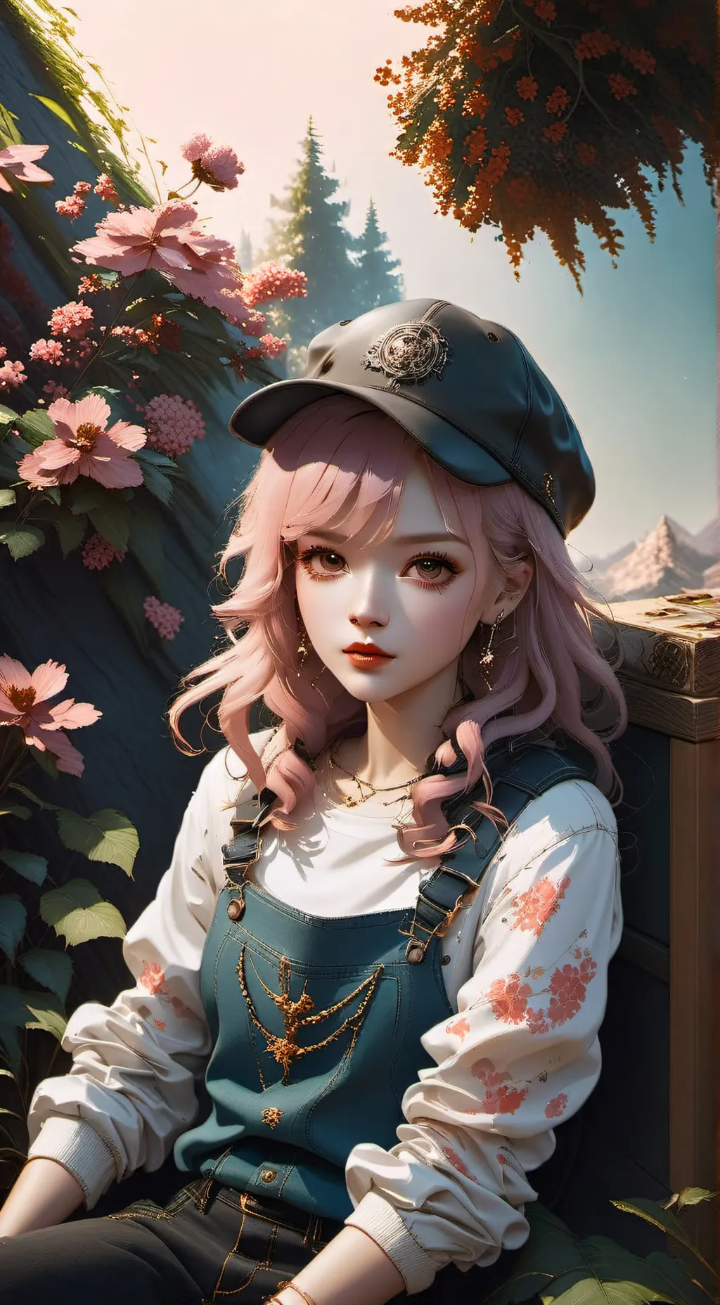 ai character: anah liza🦋 background