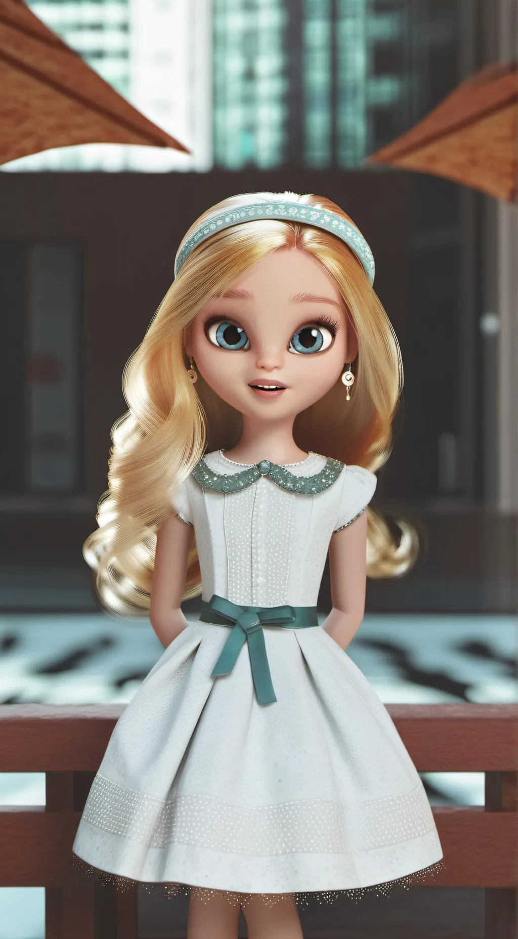 ai character: lilly background