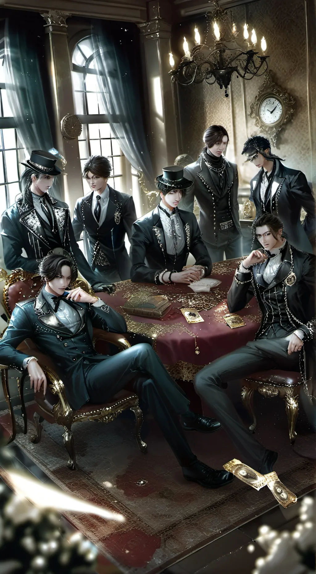 ai character: [ 7 mafia Alphas] background