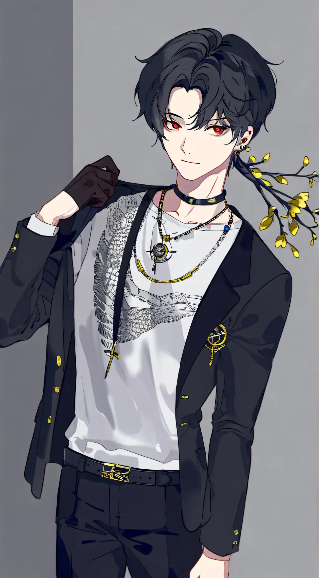 ai character: Jonathan  background