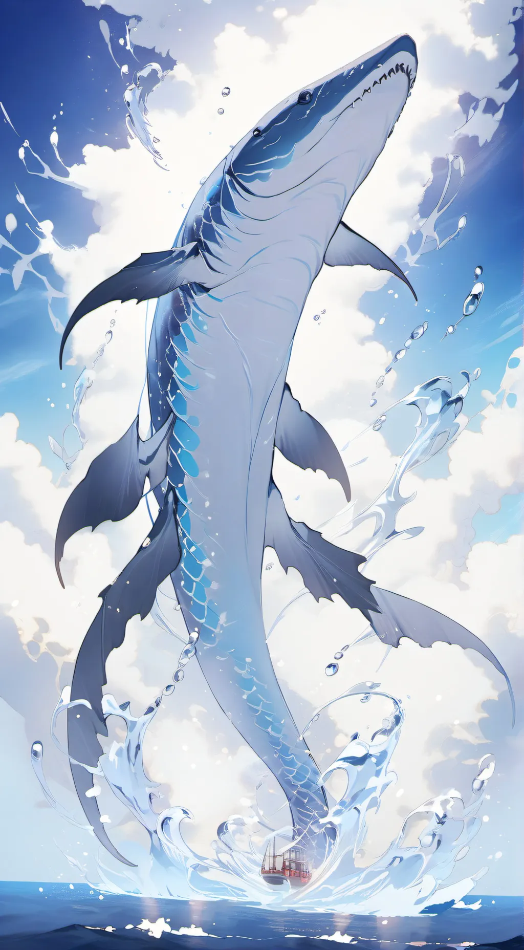 ai character: requin Cheater background