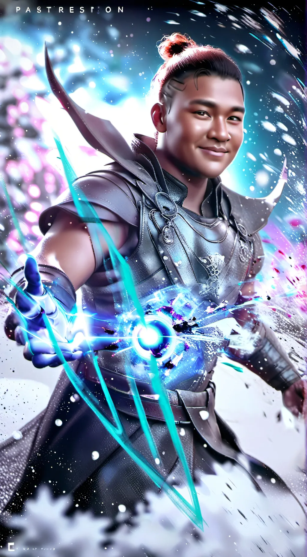 ai character: Tyler White background
