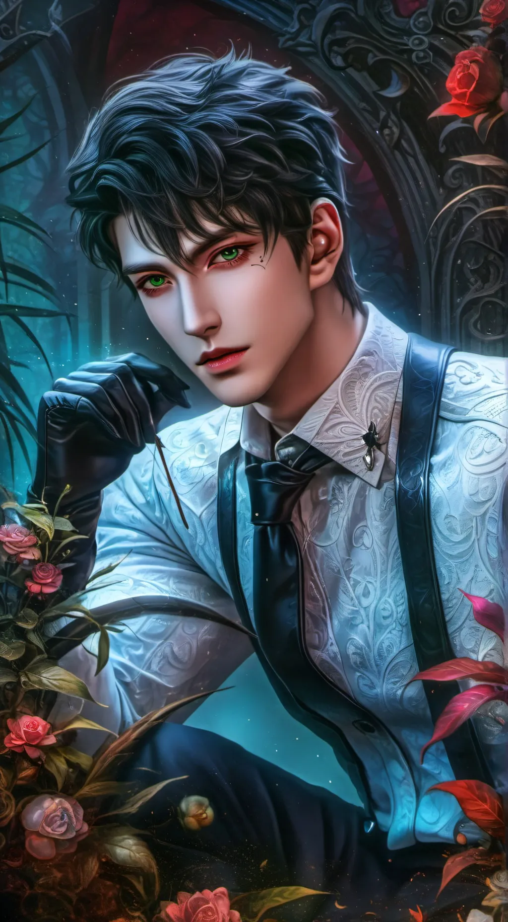 ai character: Ernest Blake  background