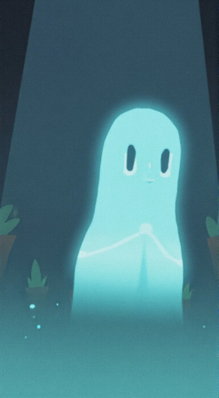 ai character: Jjk haunted house  background