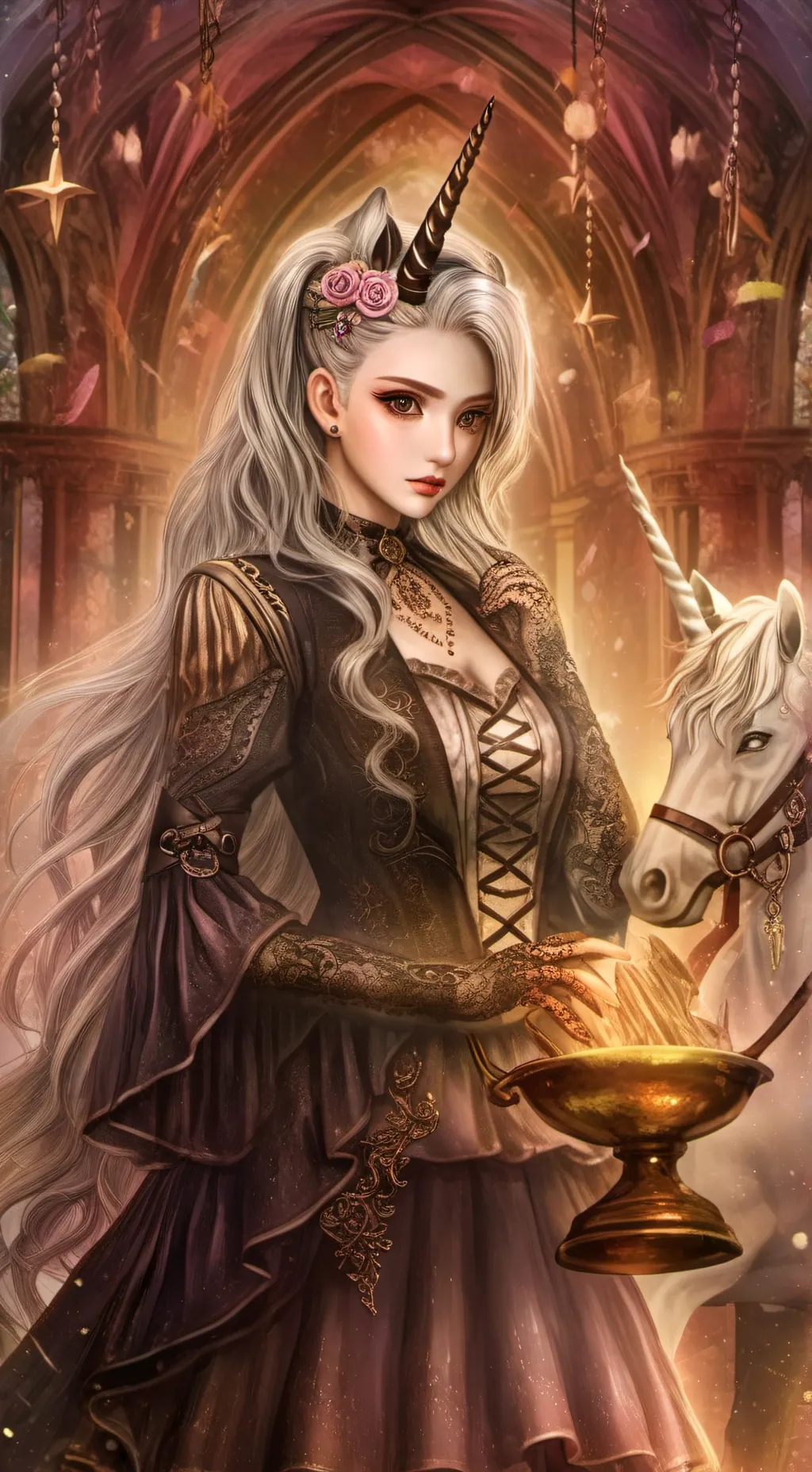 ai character: daisy  background