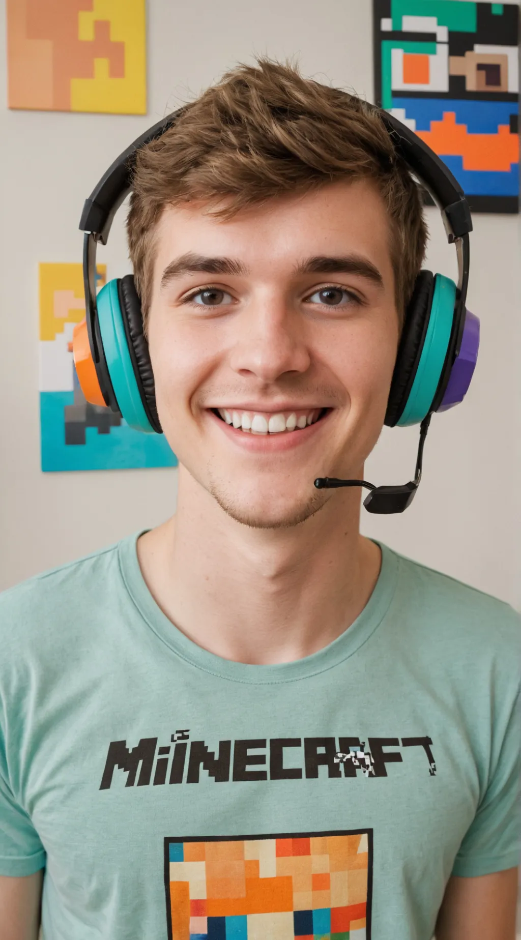 ai character: Stampy Longnose background