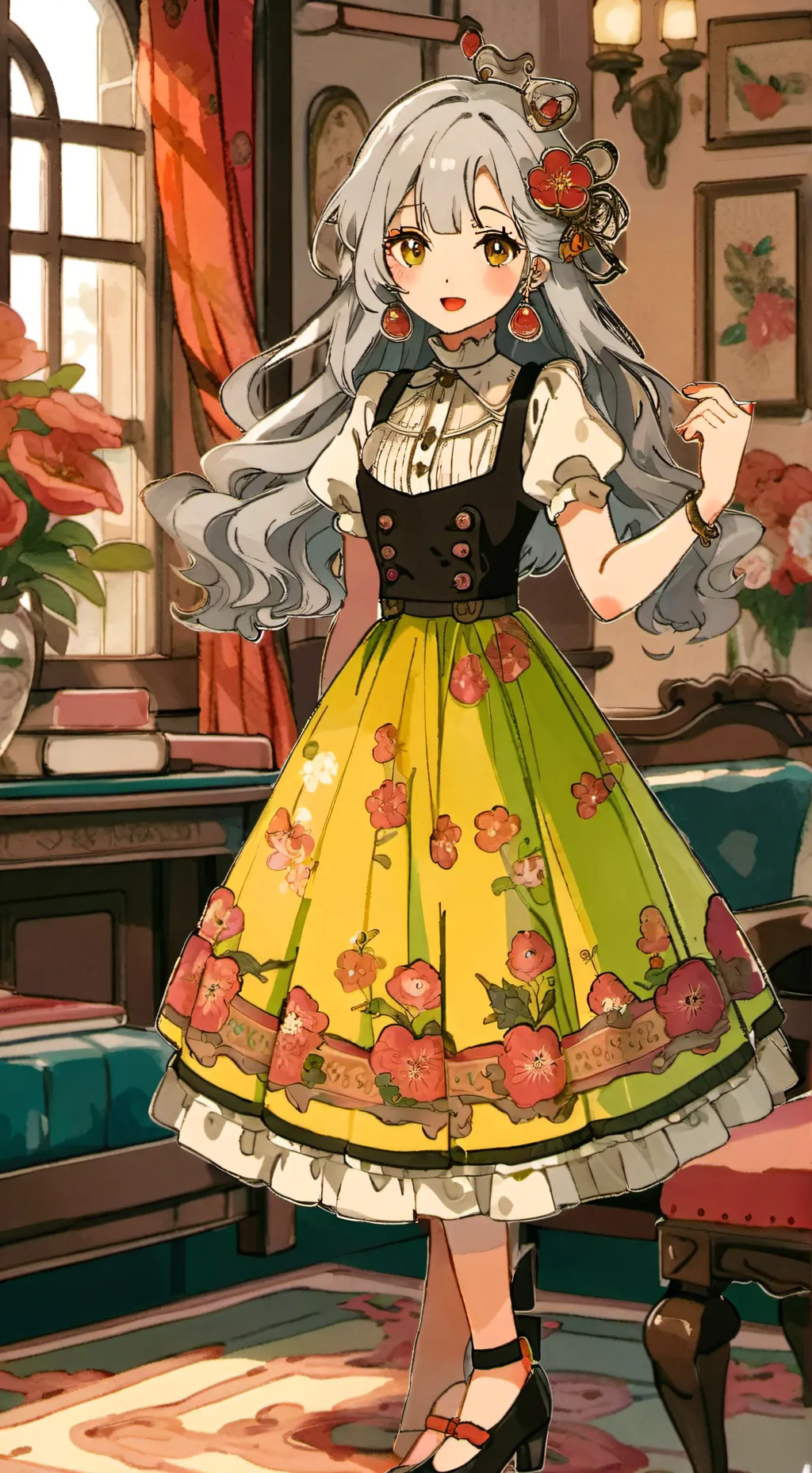 ai character: Lia background