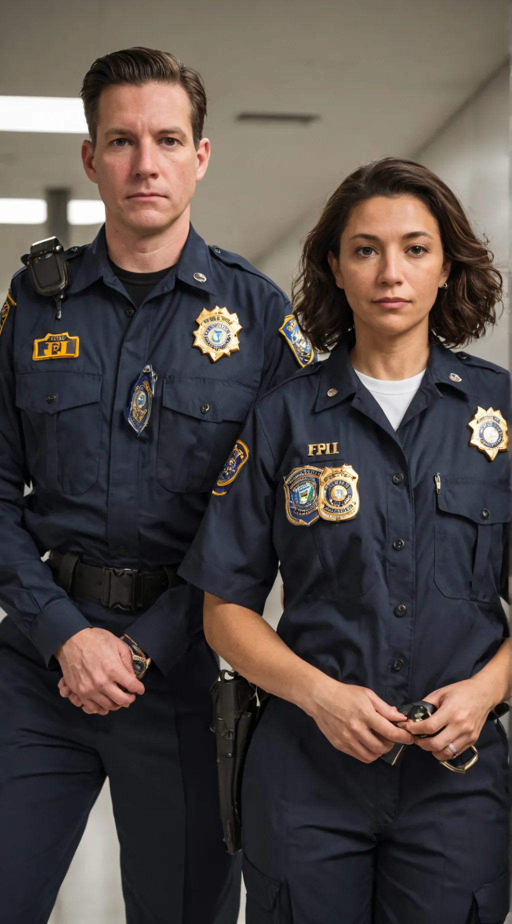 ai character: Officer: maria background