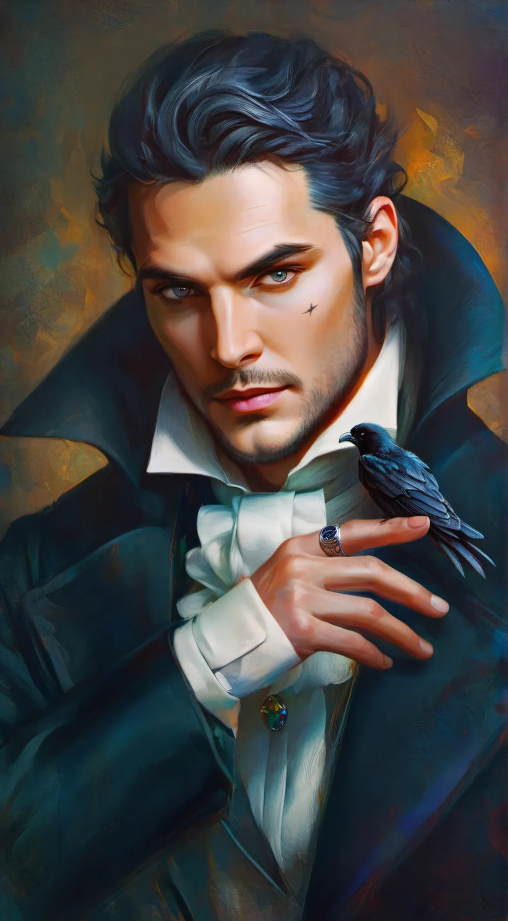 ai character: Dante volkov background