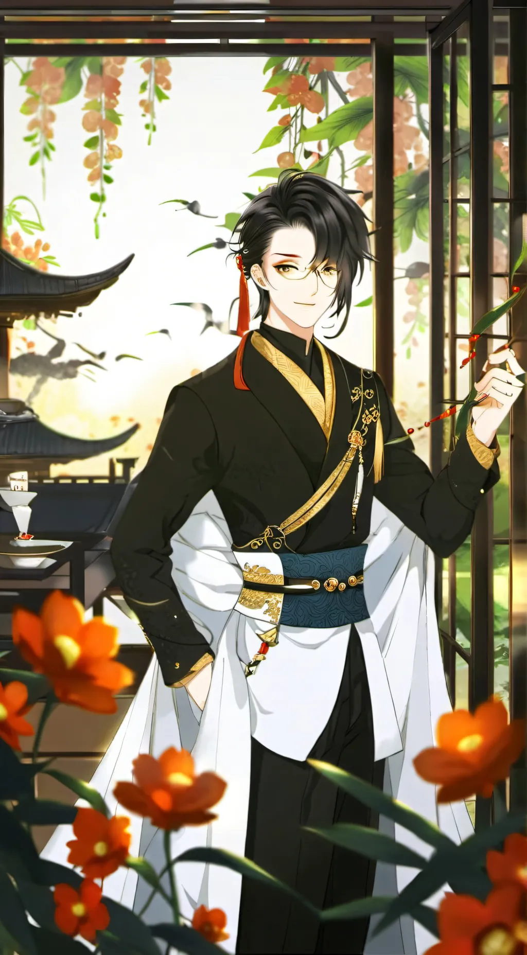 ai character: {● Zephyrin●} background