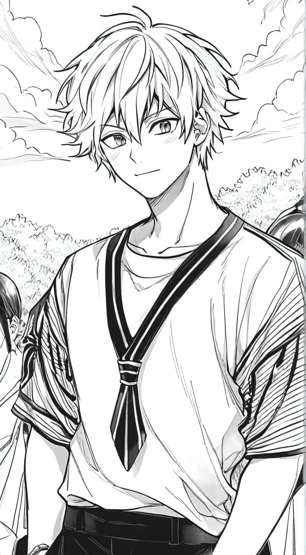 ai character: Bakugou👀(DkBk) background