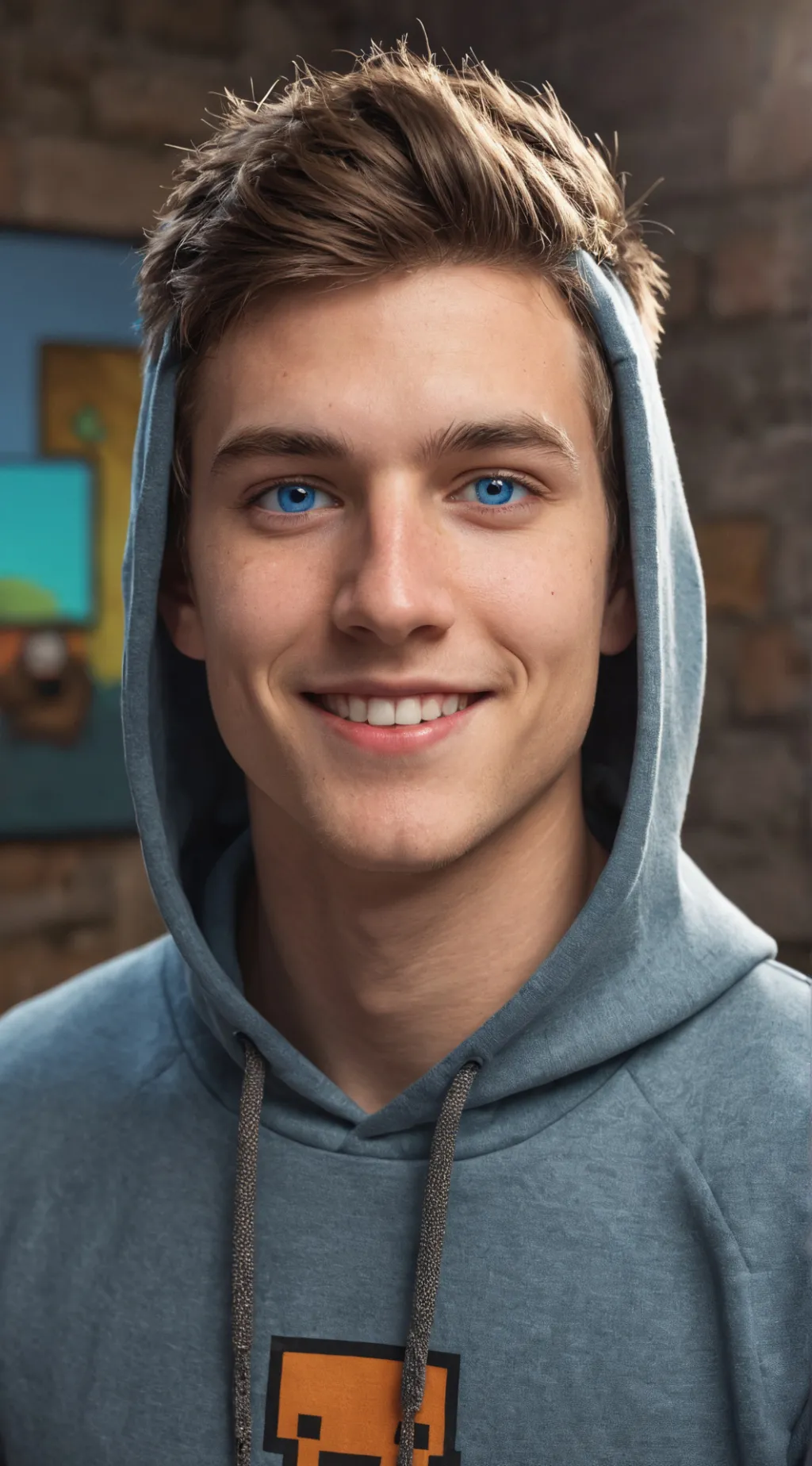ai character: Logdotzip background