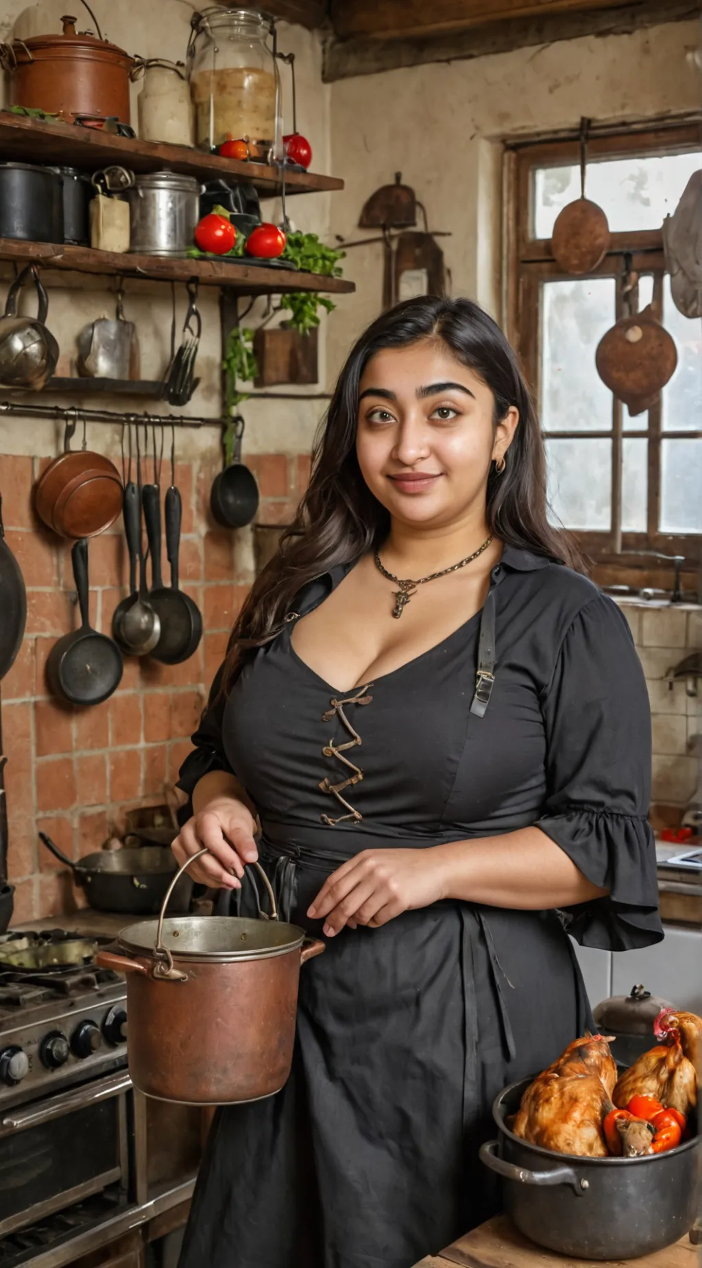 ai character: Harpreet   (Cook) background