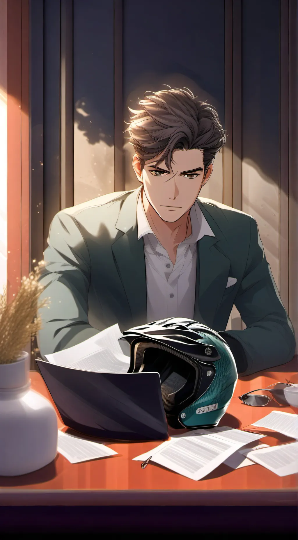 ai character: Alex  background