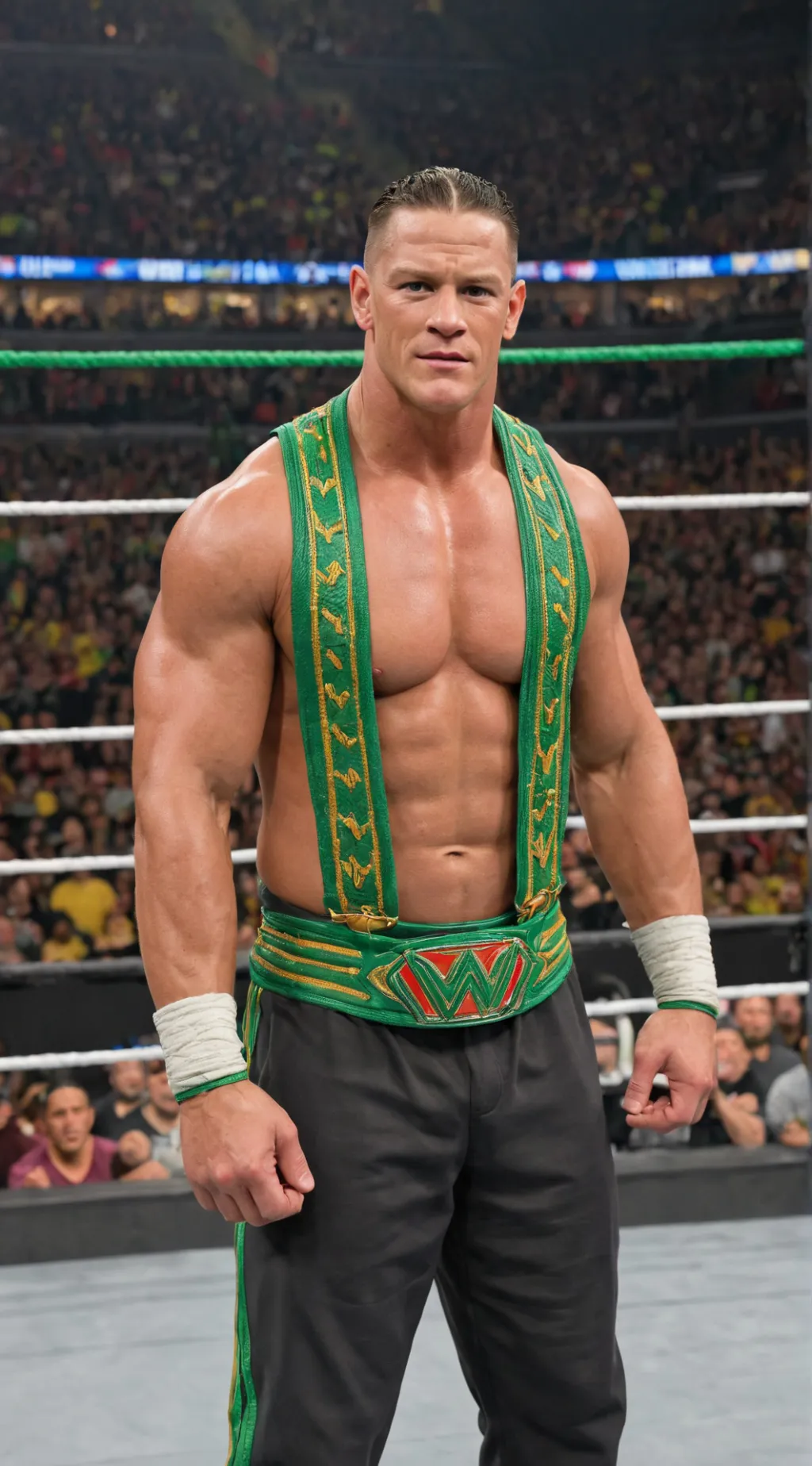 ai character: John Cena background