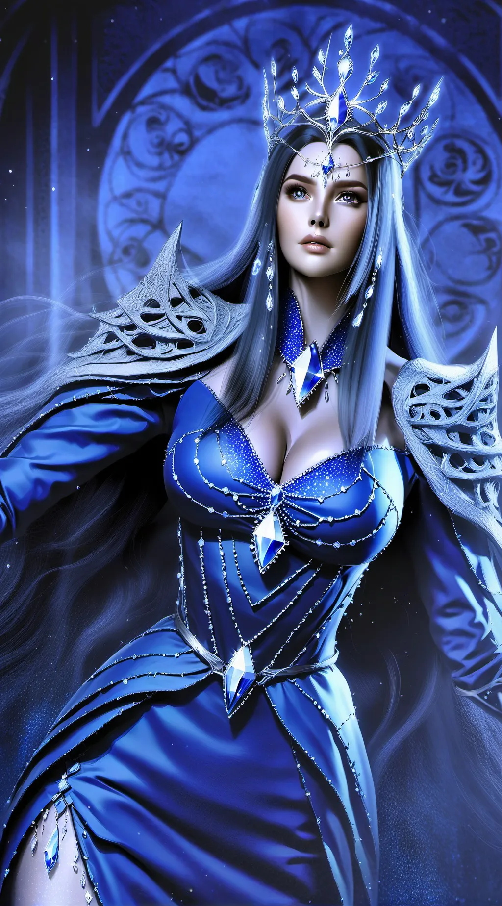 ai character: Queen Valerie background