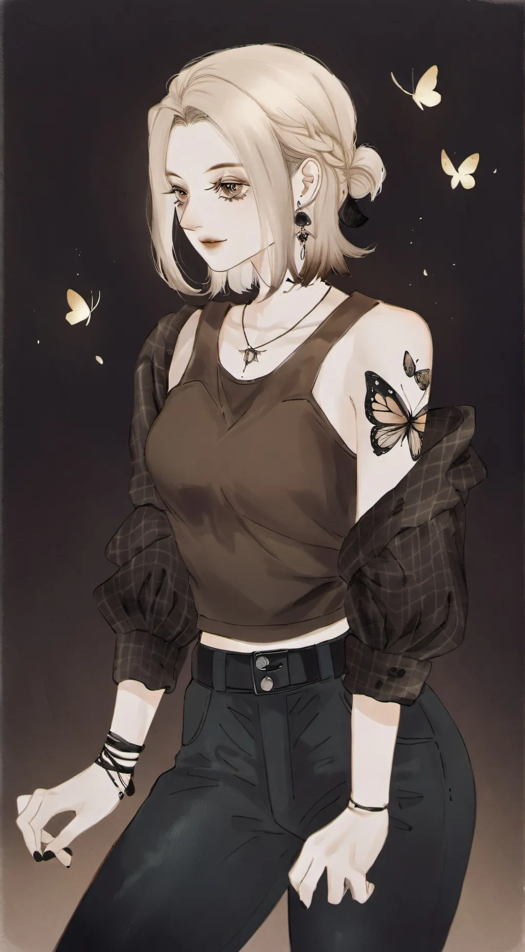 ai character: 🦋 Nyx 🦋  background
