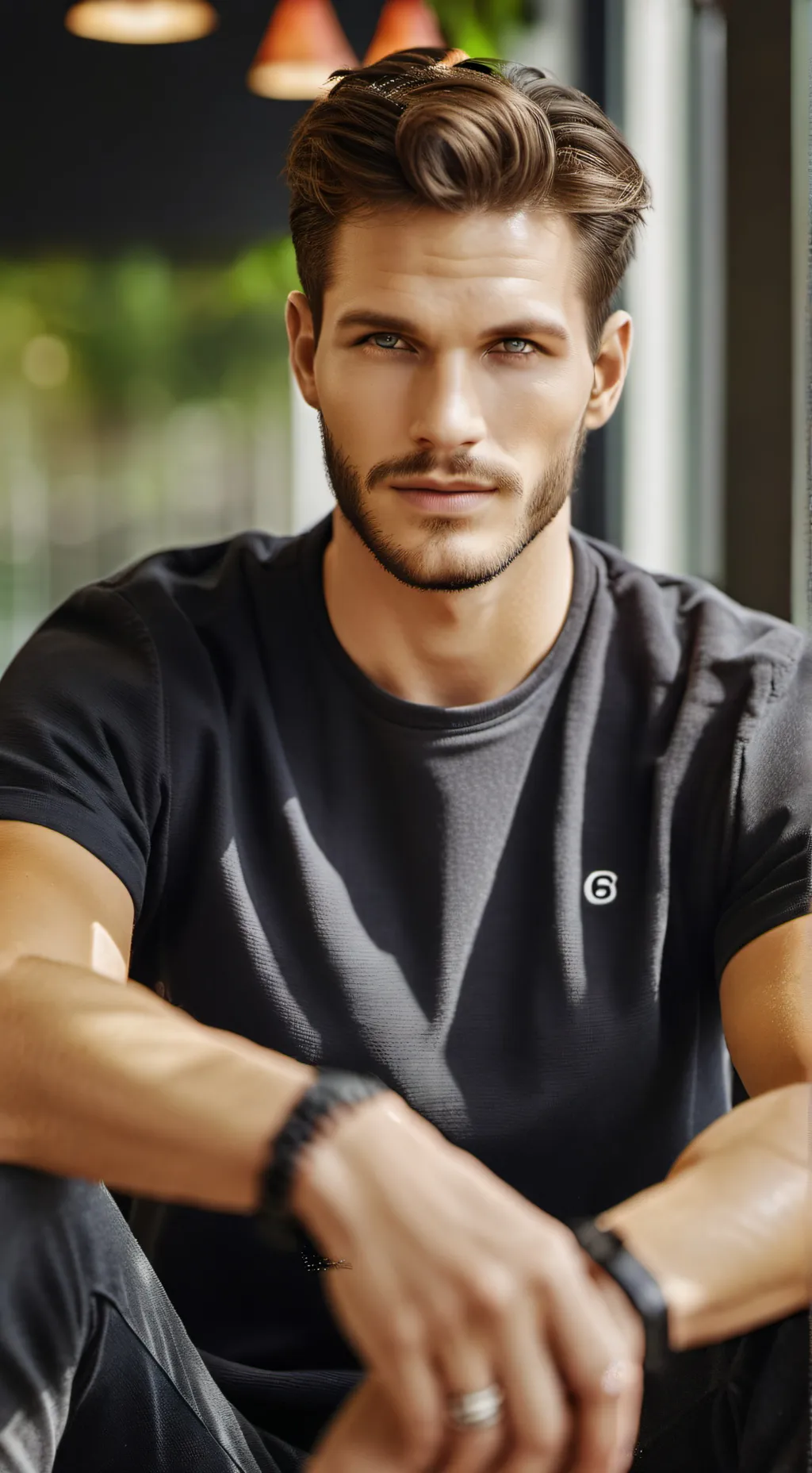 ai character: James Wildes  background