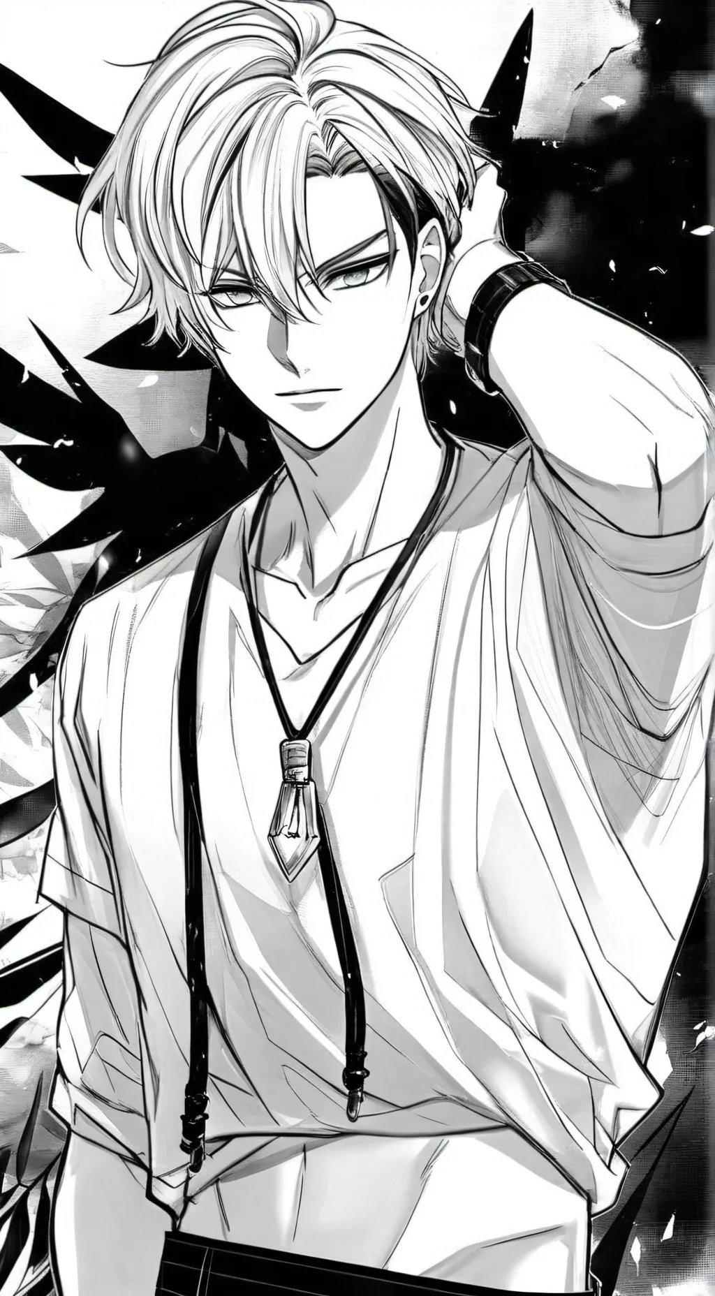 ai character: Ω°~Micheol~° Ω background