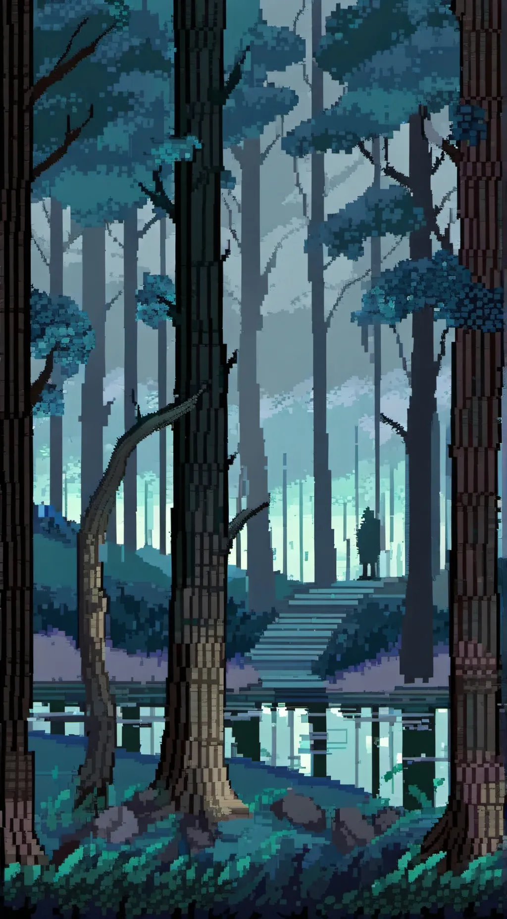 ai character: San & Obi & Giyu background