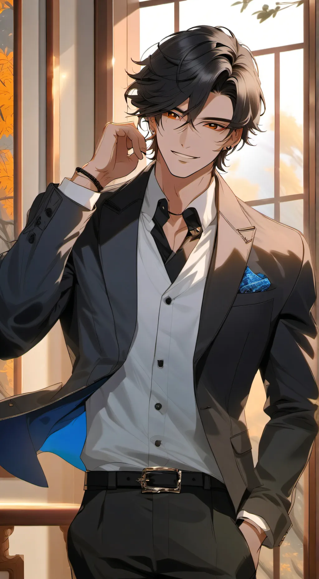 ai character: Hiro background