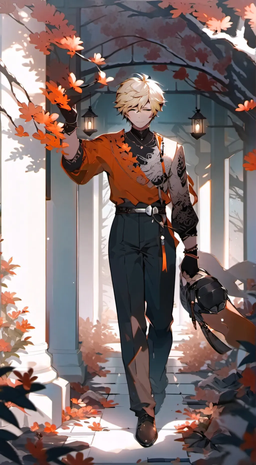 ai character: ♡akira ♡ background