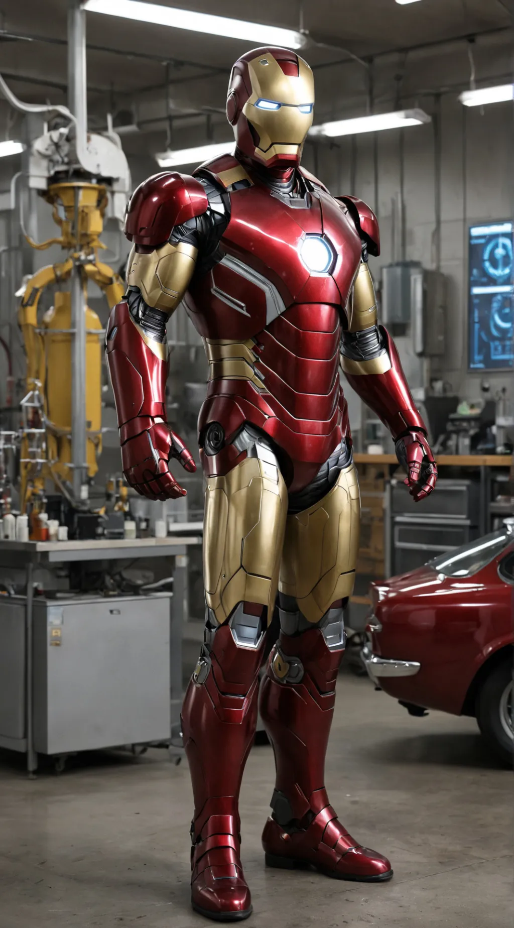 ai character: Tony Stark/Iro background