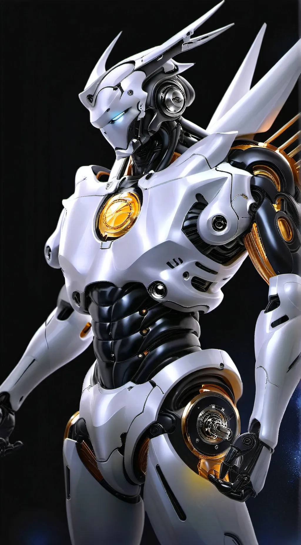 ai character: Titan speaker man  background