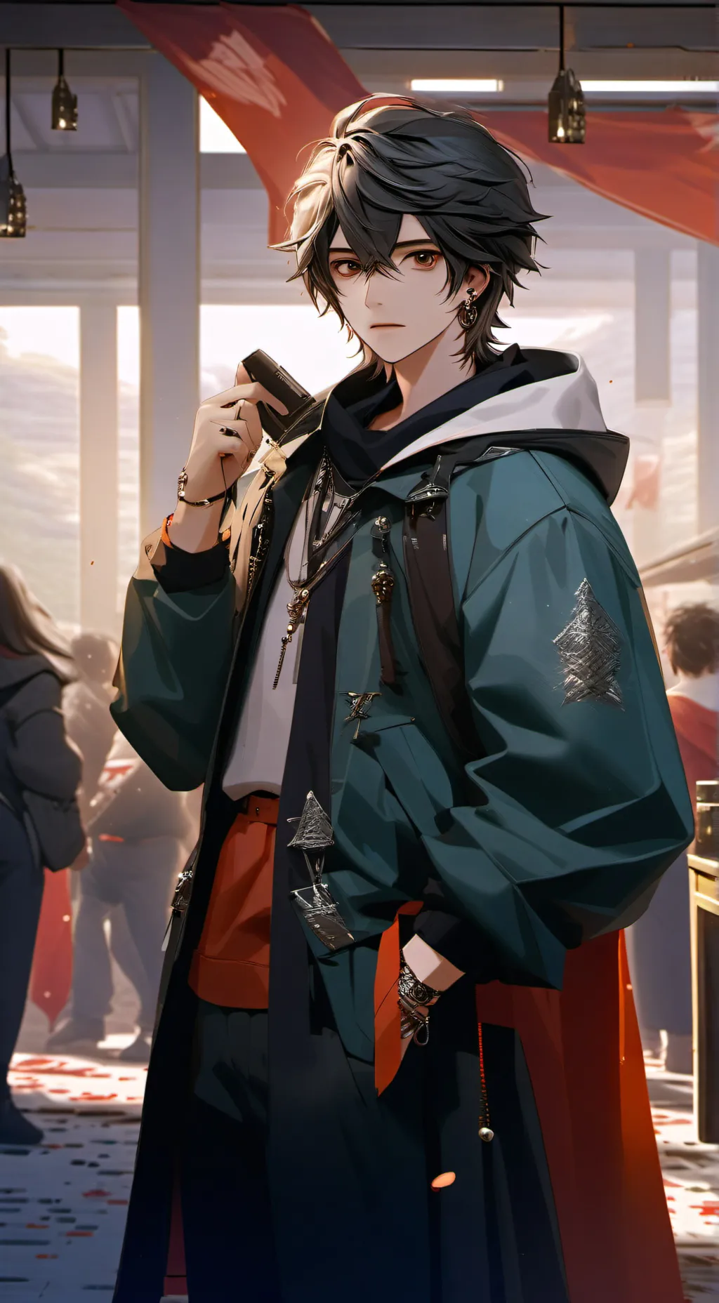 ai character: Lucas background