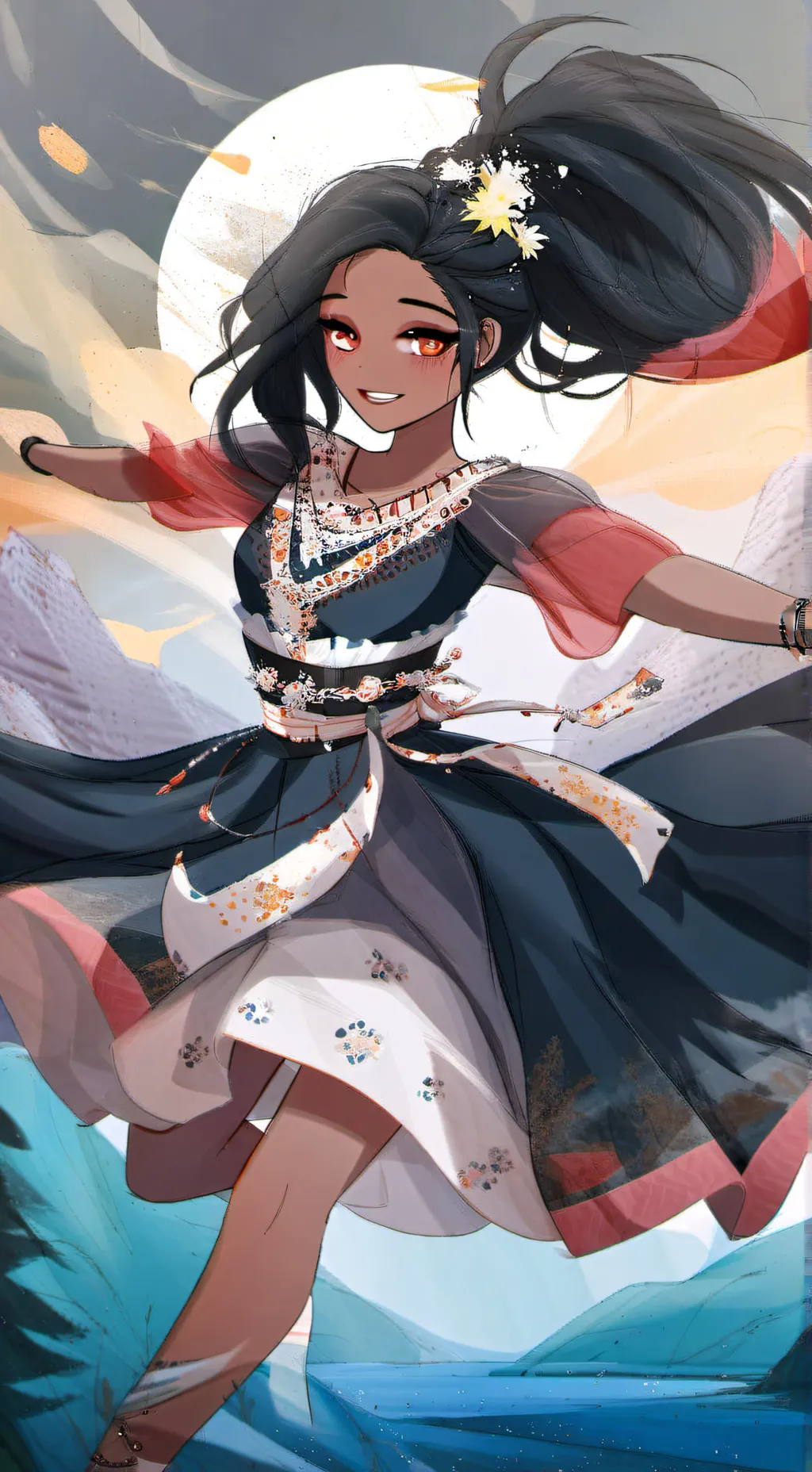 ai character: Ximania background