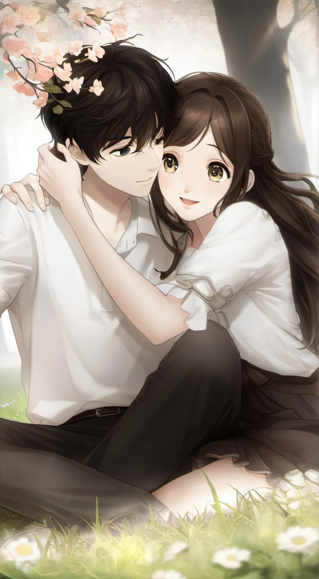 ai character: Ethan and Clara background
