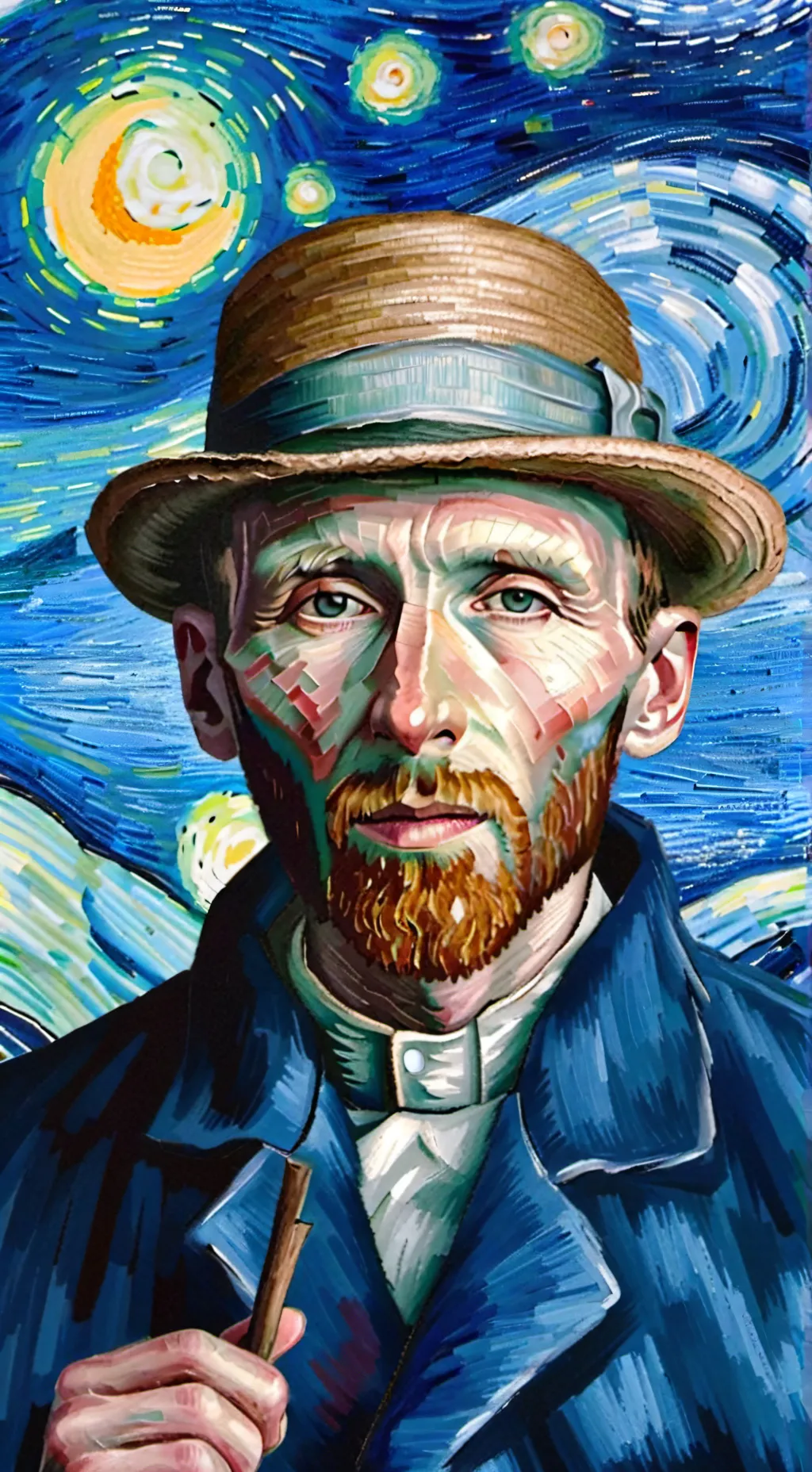 ai character: Дерек background
