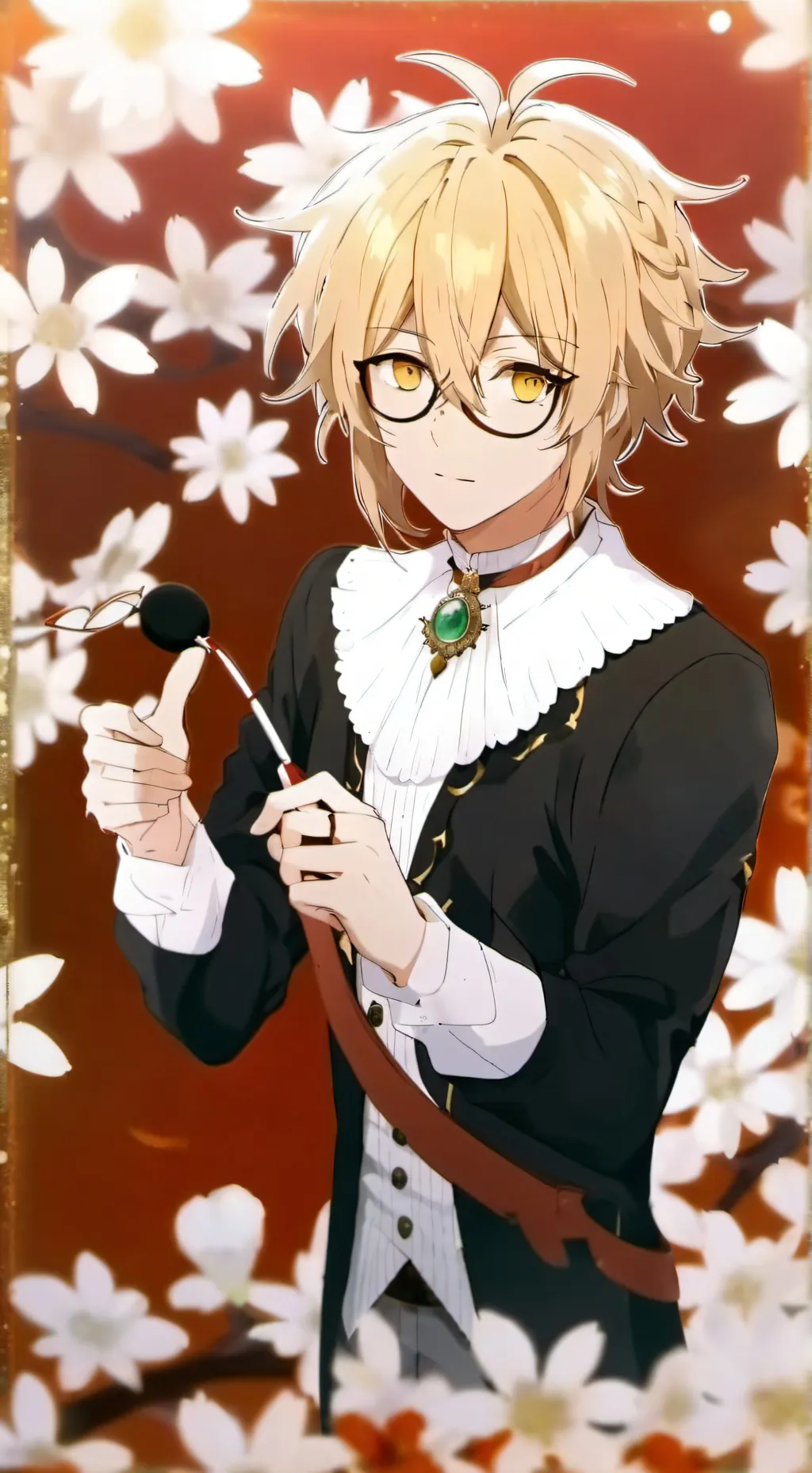 ai character: Naël  background