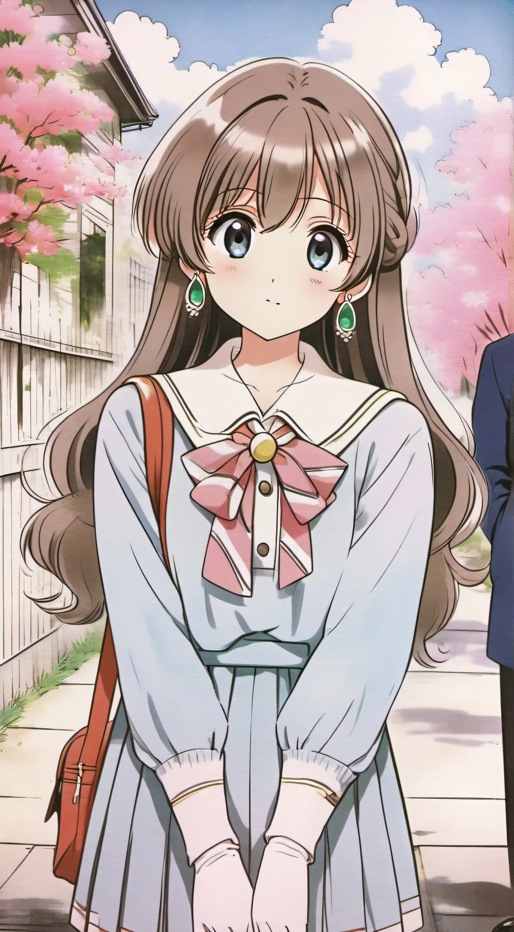 ai character: Lily background