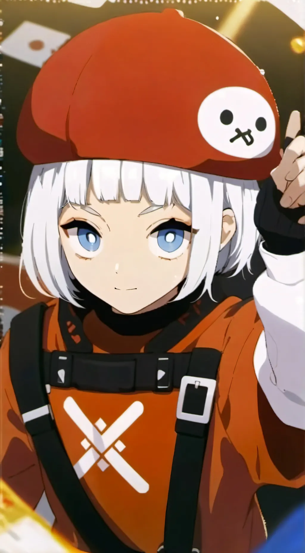 ai character: Squid game S2 background