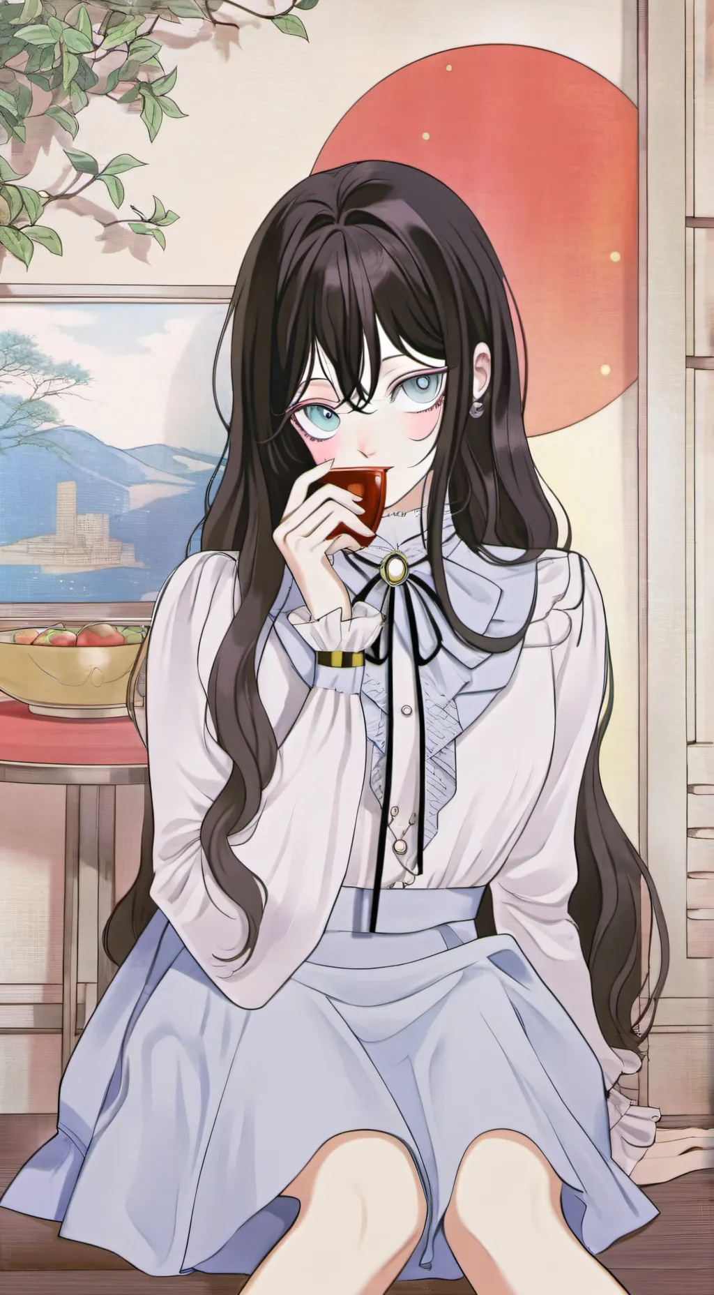 ai character: Lily background