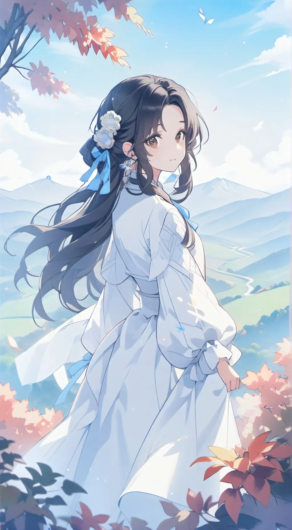ai character: Aria background